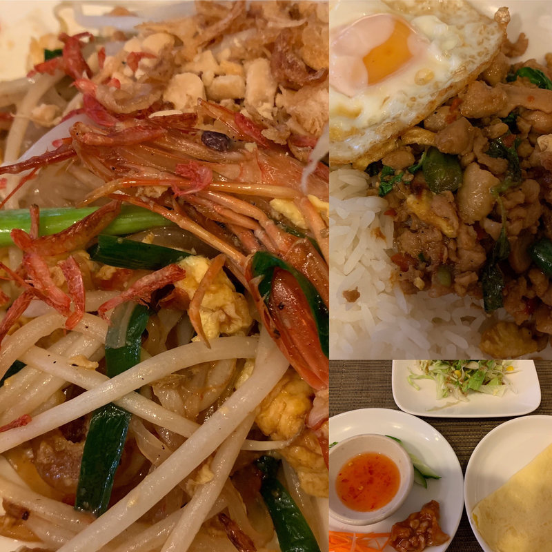 ランチハーフハーフセット(チャイタレー)