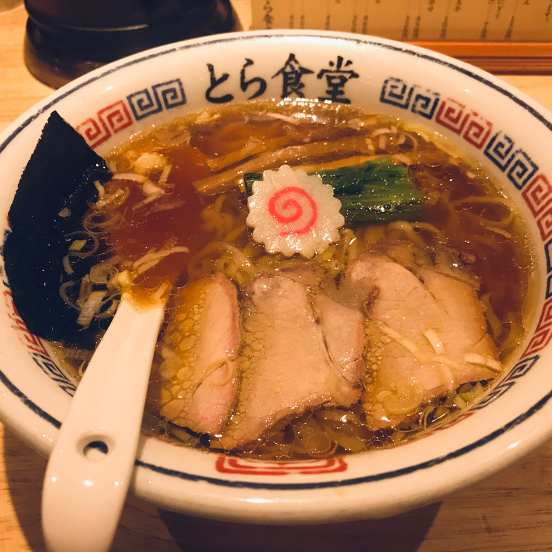 中華そば(とら食堂 福岡分店)