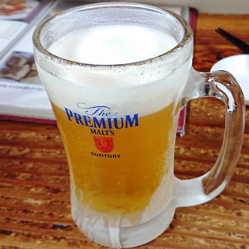 ザ・プレミアムモルツ（中ジョッキ）(歓迎 あやめ橋店)