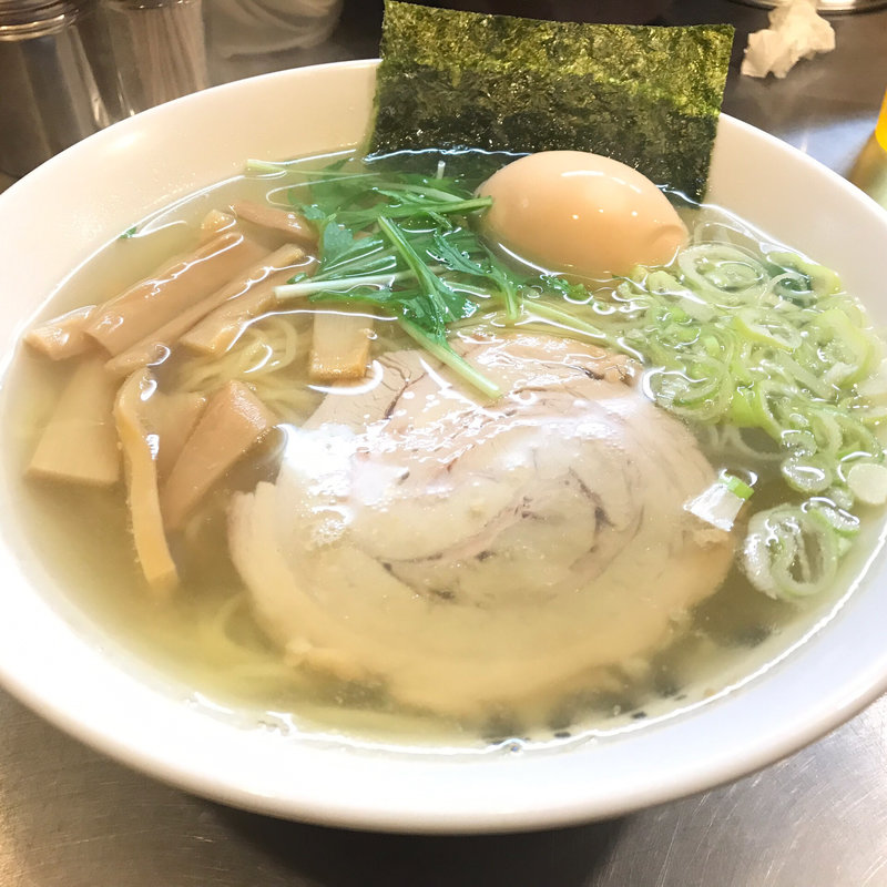 塩らーめん(めん屋 桔梗 銀座店 )