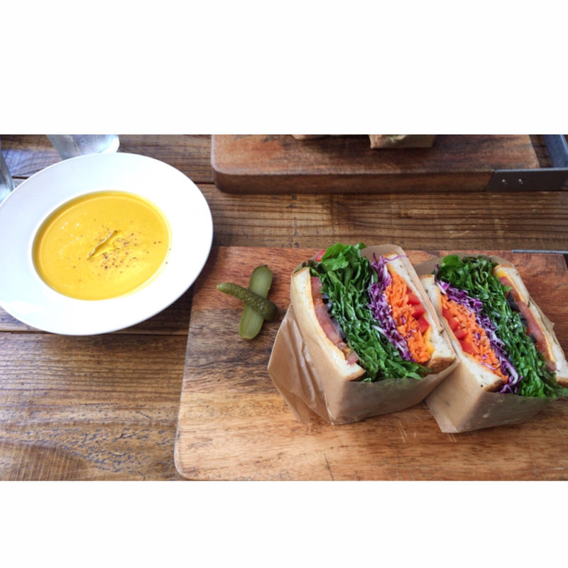 サンドイッチ ベジタブル(エスデミックカフェ)