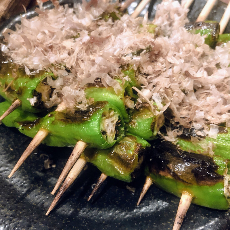 ししとう串焼(炭火焼きとり えんや 赤獅子店)