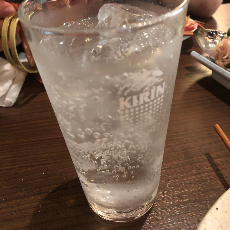 芋焼酎ソーダ割り(煉)
