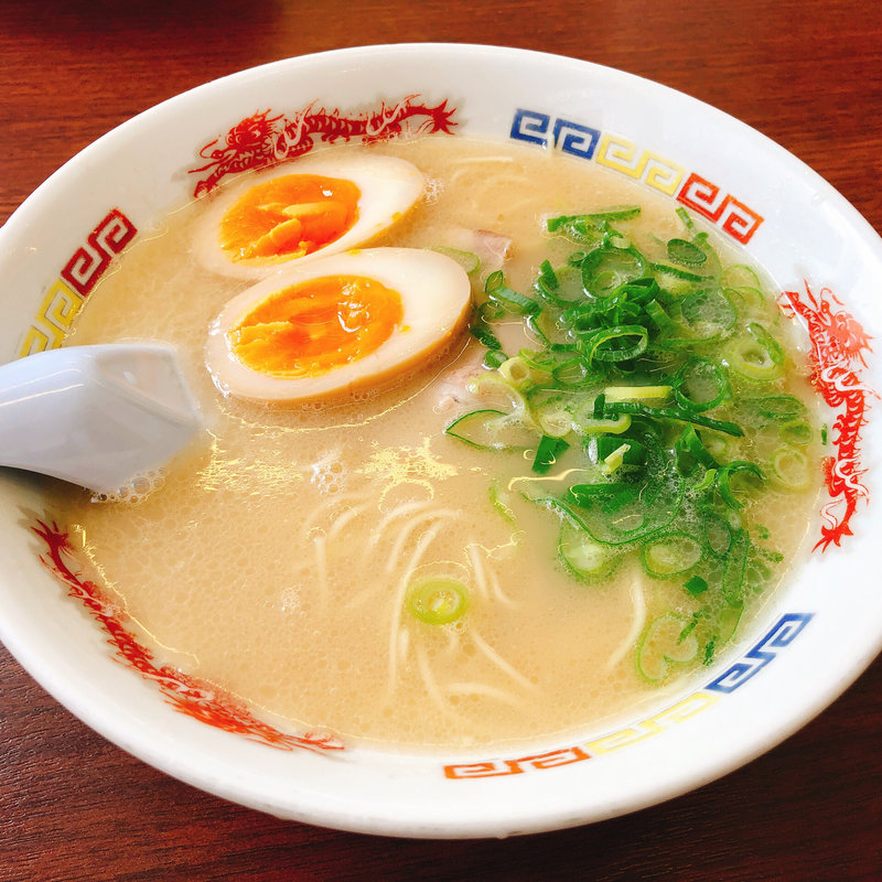 半熟味玉子ラーメン(18いっぱちラーメン 大土居店)