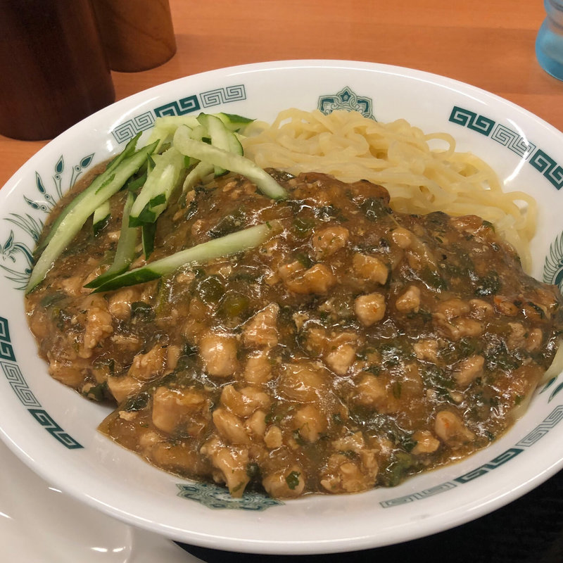 ガパオ麺(日高屋 川越西口店)