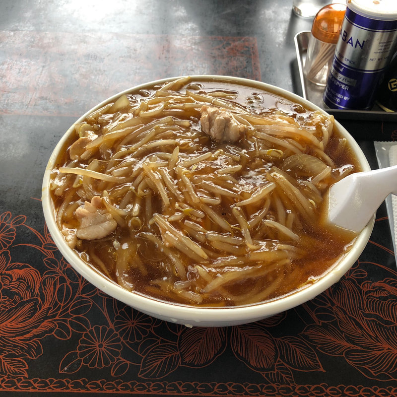 もやしそば(文福飯店)