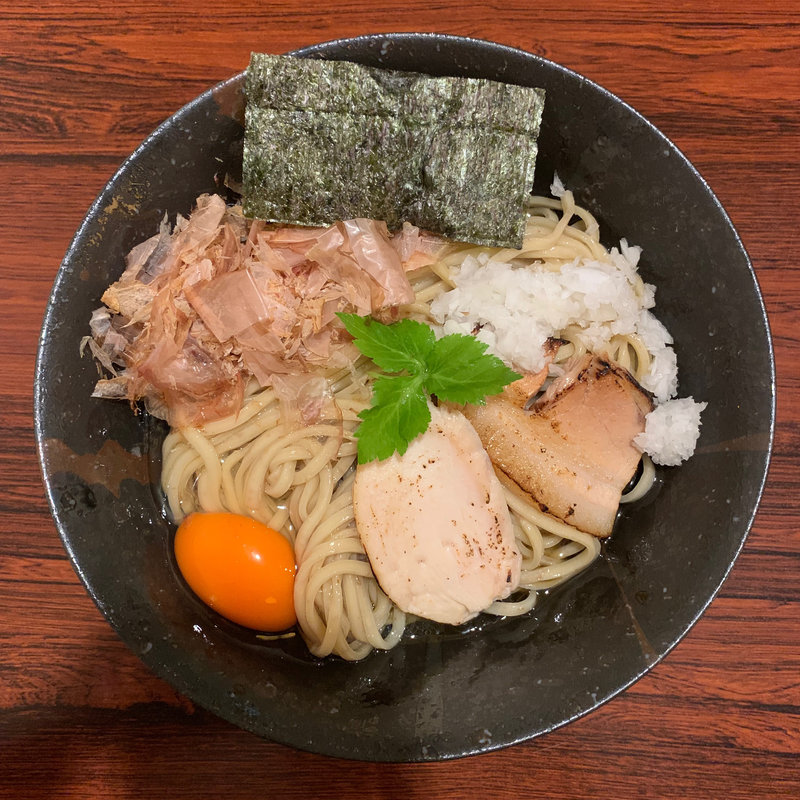 メジカの和えそば(麺屋ひな多)