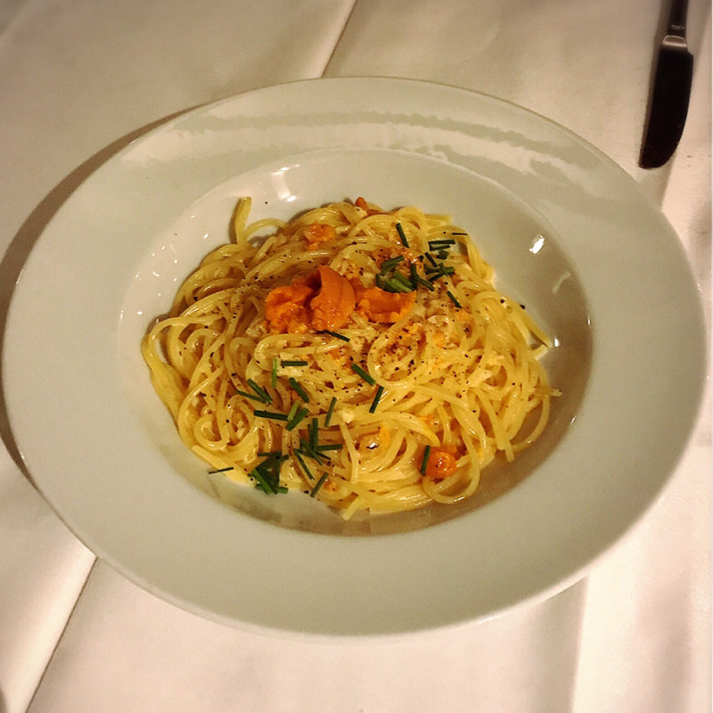 北海の新鮮ウニを使ったクリームスパゲティ(ゾーナ イタリア （Zona ITALIA）)