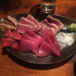 熟成まぐろの刺身(きになるき )