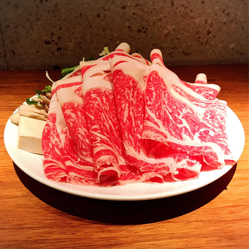 牛すきしゃぶランチ(八丁堀黒きん )