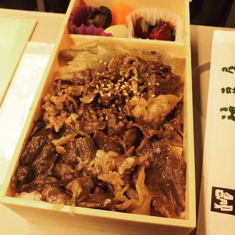 福豆屋の牛めし(新白河 （おみやげ処）)