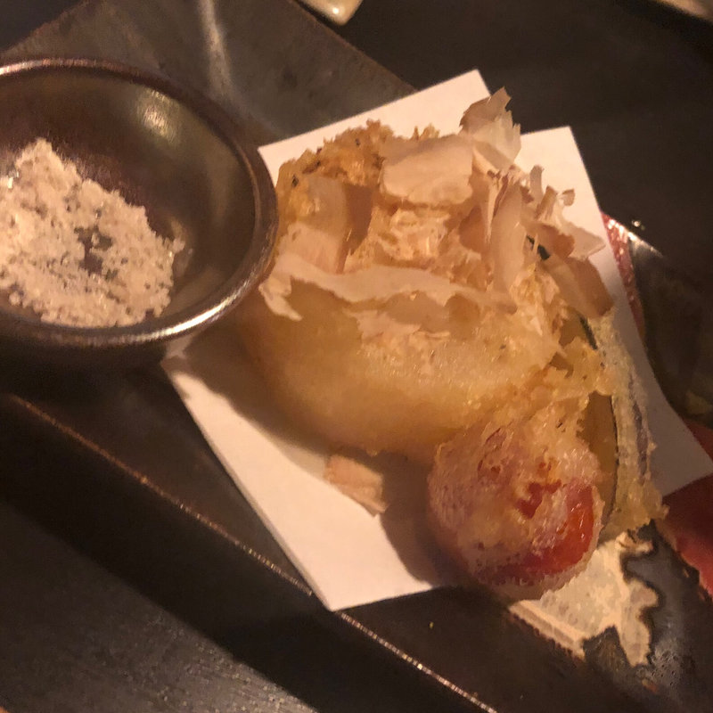 大根の天麩羅(魚山人)