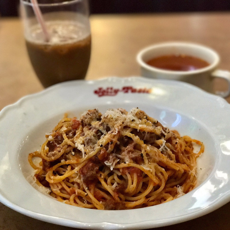 ごろごろ牛肉の本格ボロネーゼ(ジョリーパスタ 高島平店)