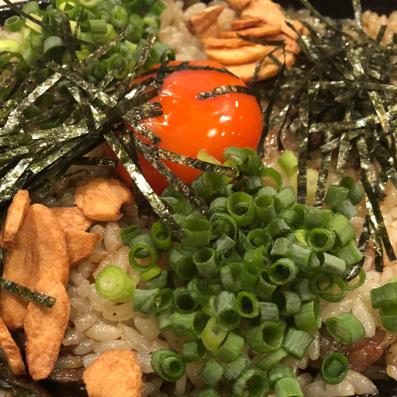 〆の焼きご飯(宮崎もも焼き専門店 太一)