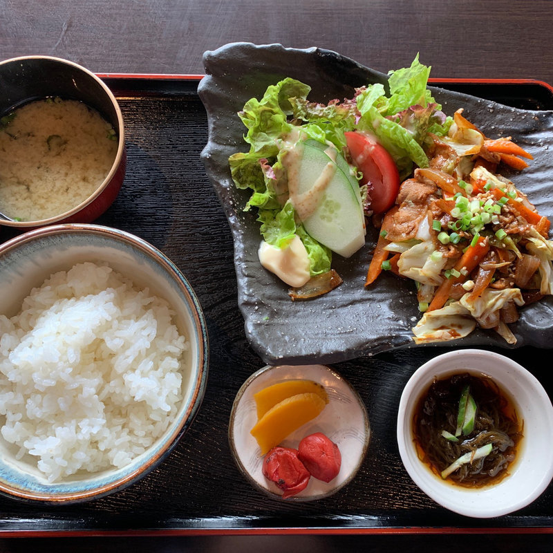 ホイコーロー定食（日替わり）(天文館)