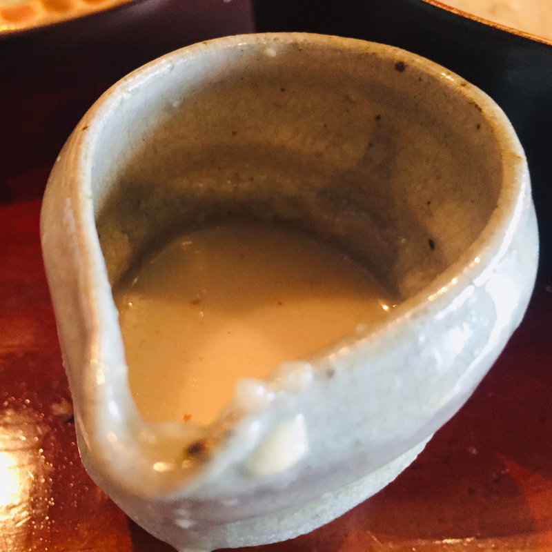 新玉ねぎのドレッシング(揚げ処 十句)