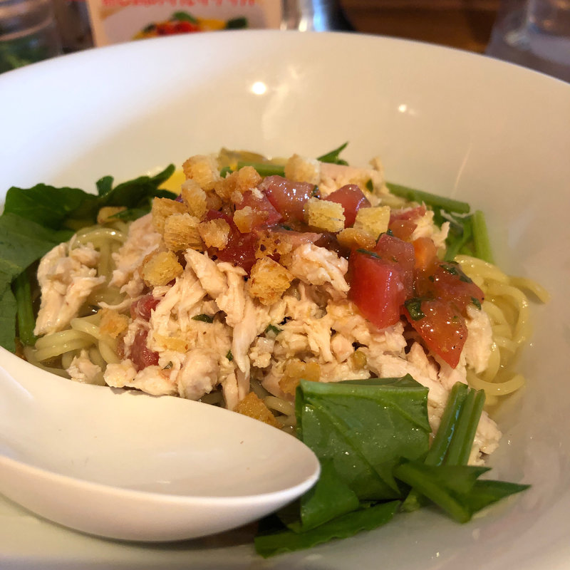 蒸し鶏のサルサケッカ (麺家 五大力 東豊中本店)