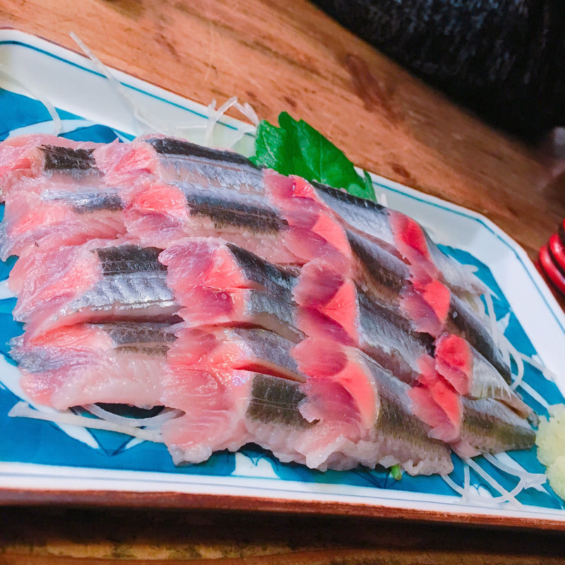 秋刀魚の刺身(ふくべ )