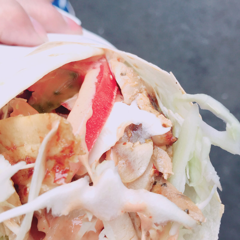 オリジナル ラップ   ちょい辛ソース(OSKER KEBAB)