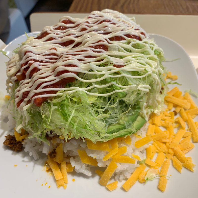 タコライス アボカドチーズ(ハモニカ・クイナ 吉祥寺店)