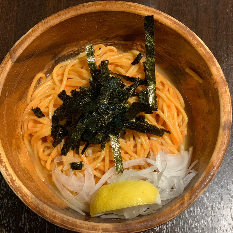 うにと明太子(モーゼ)