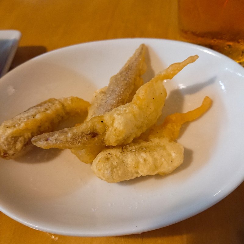 みょうがの忘れもの天(直会スタンド 宮)