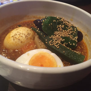 チキンと野菜のスープカリー(シャンティ 渋谷店 （SHANTi）)