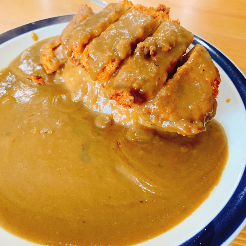 カツカレー(サラダ付)(竜神橋食堂 )