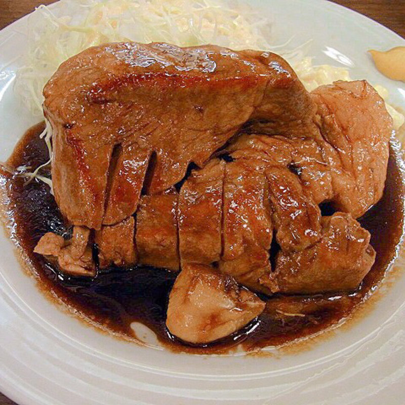 トンテキ定食(大阪トンテキ 天神橋筋店)