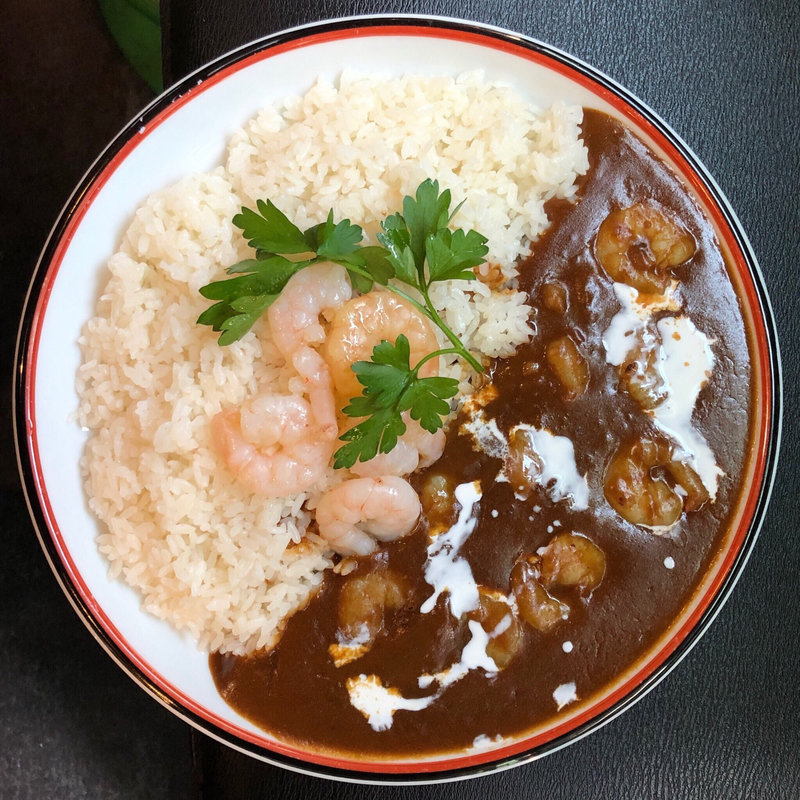 えびたっぷりプリッカレー(パオーン・ザ・カリー)