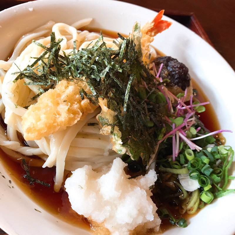 海老おろしうどん(うどん処みつば )
