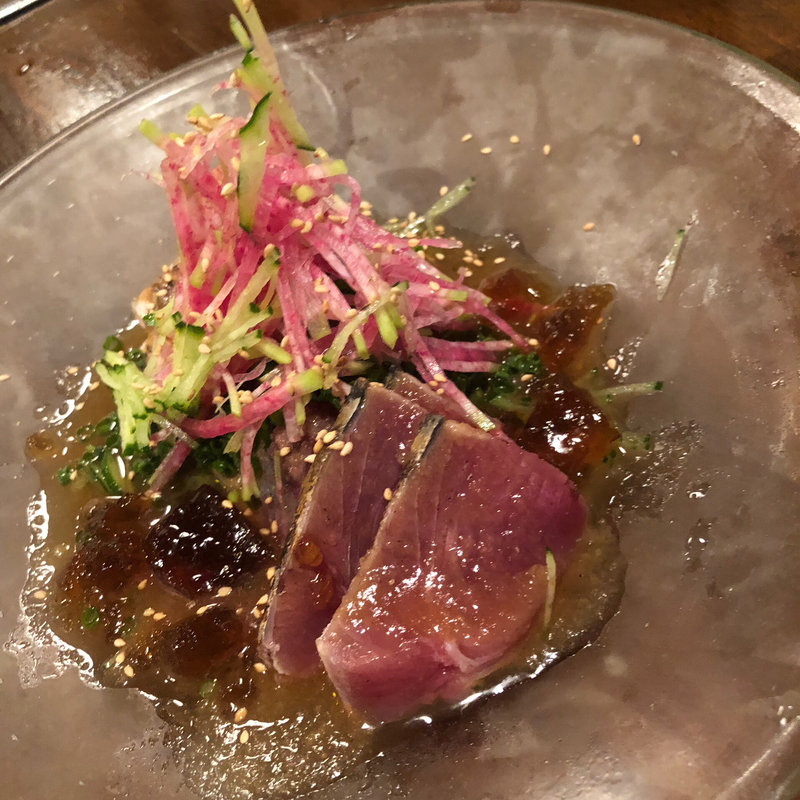 鰹のポン酢ジュレ(マルコ )