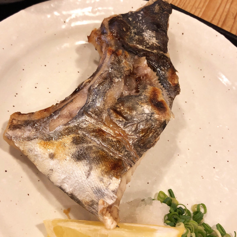 サワラの塩焼き定食(梅山鉄平食堂 )