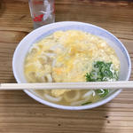 玉子とじうどん(弥太郎うどん)