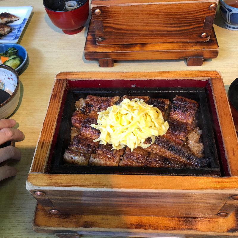 うなぎ蒸籠蒸し〜松(うなぎ処 柳川屋博多駅前店)