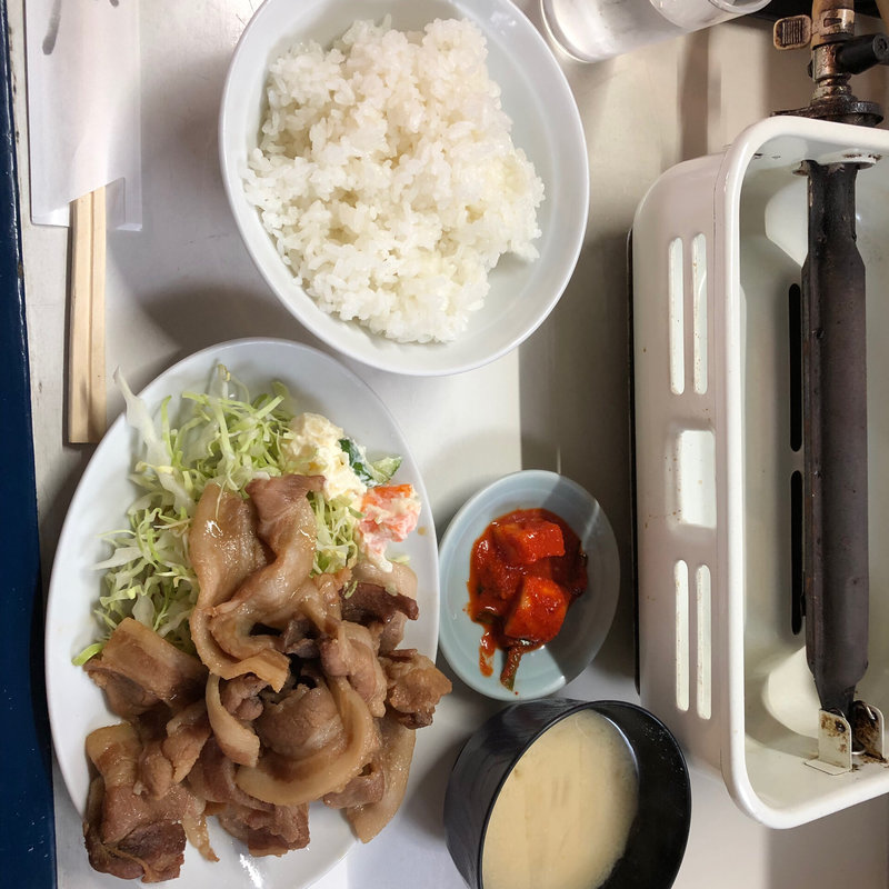 生姜焼きランチ(焼肉大昌苑)