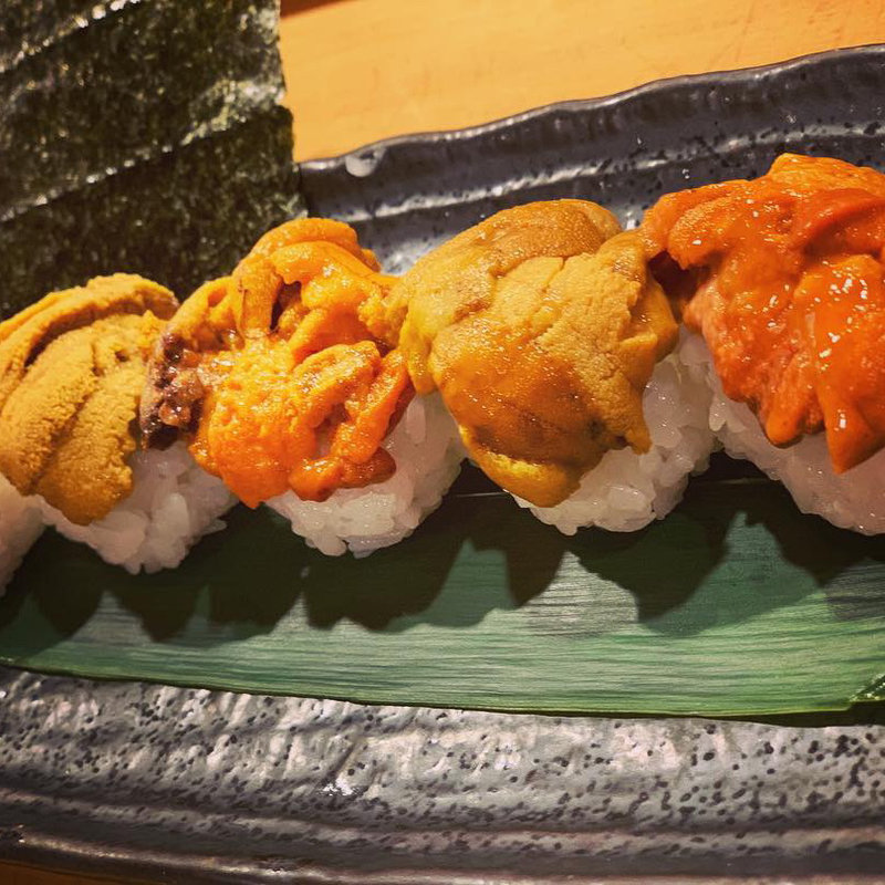 うに食べ比べ丼国産5種(うに虎喰 )