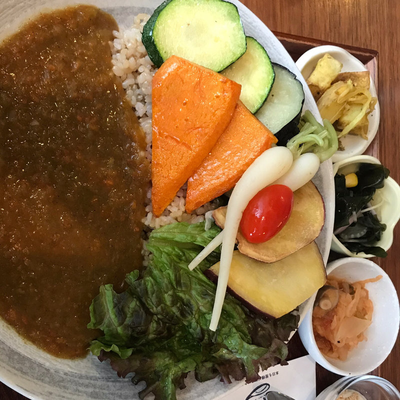 カレー(玄米&やさい食堂 玄三庵 西梅田店)