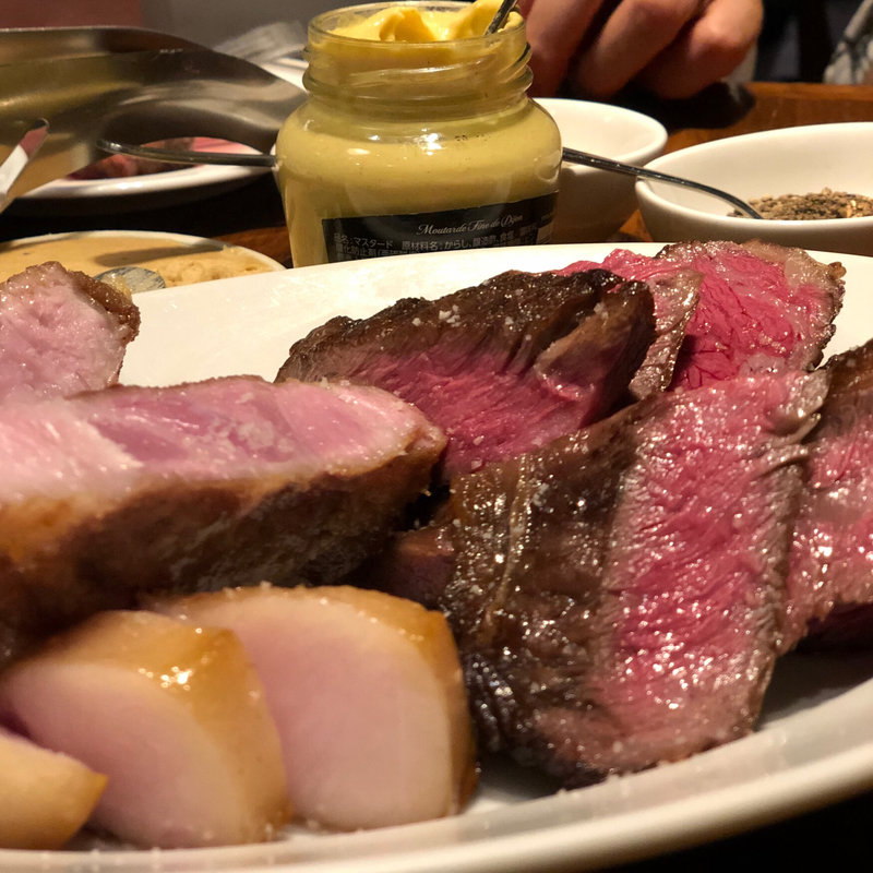 熟成肉盛合せ(Bistrot Or en Bouche)