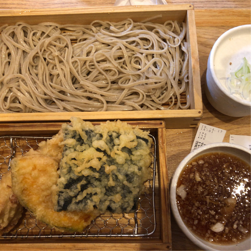 とり天そば(中村麺兵衛 渋谷店)