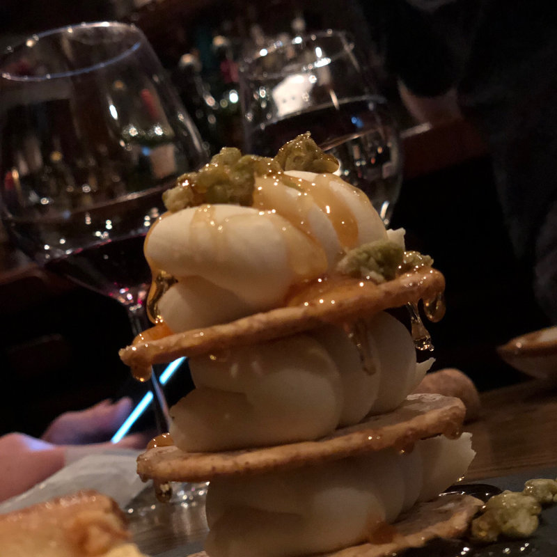 クリームチーズの美味い蜜添え(スパイス＆ワイン エルド)