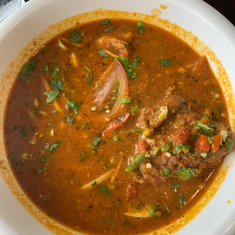 フィッシュカレー(カーンケバブビリヤニ （Khan kebab biryani）)