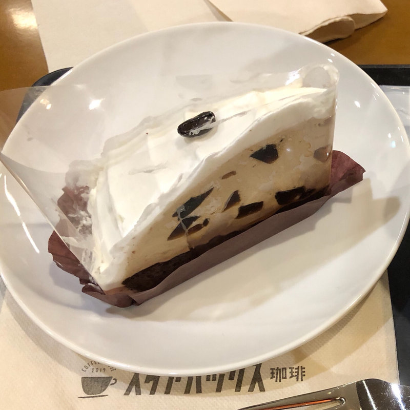 コーヒーゼリーケーキ(スターバックス コーヒー 札幌パセオ店)