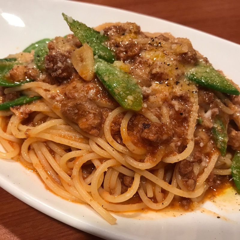 特製ミートソースパスタ(F+1)