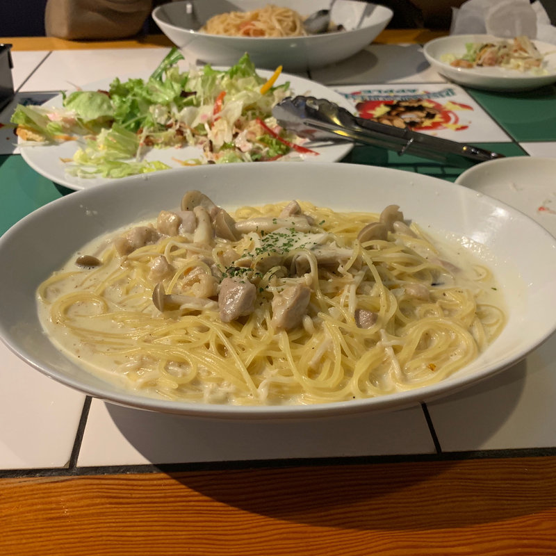 3種のキノコのクリームパスタ(アップル （APPLE）)