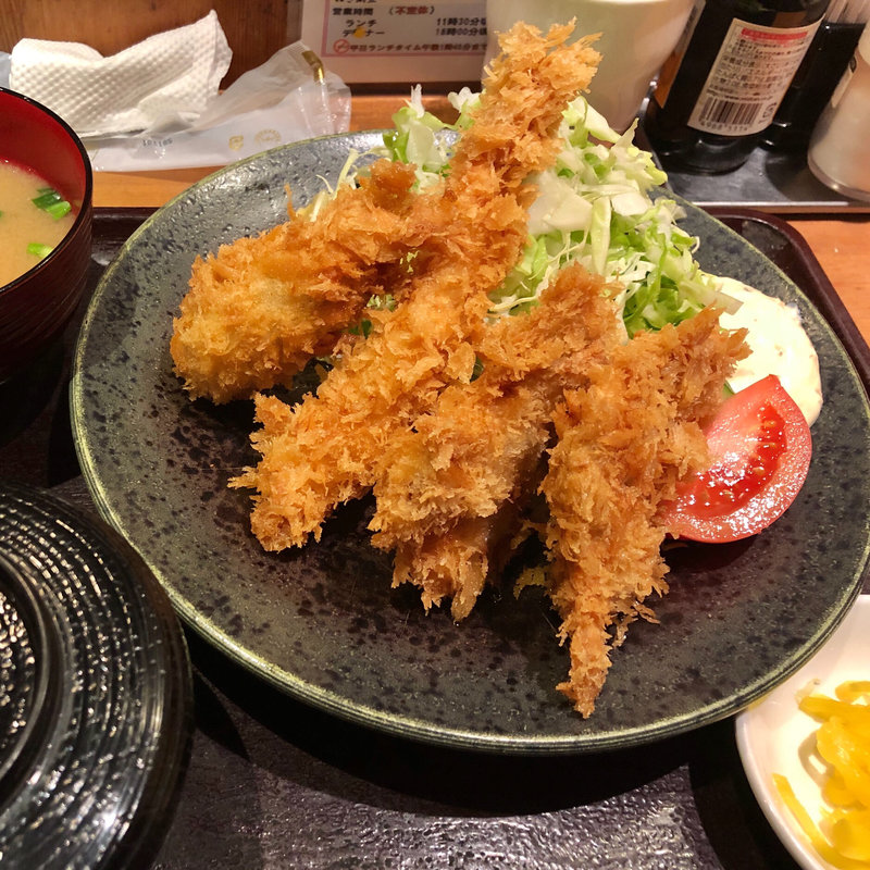 とんかつ MIXフライ 定食(目黒キッチン )