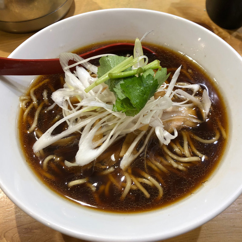煮干しそば(煮干麺 新橋 月と鼈)
