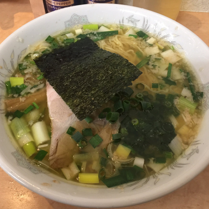 支那そば(拉麺 はちのや 瀬波店)