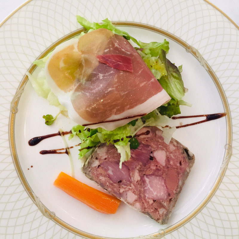 本日の前菜(カフェ・ド・サンティエ 仏料理おざ輝)