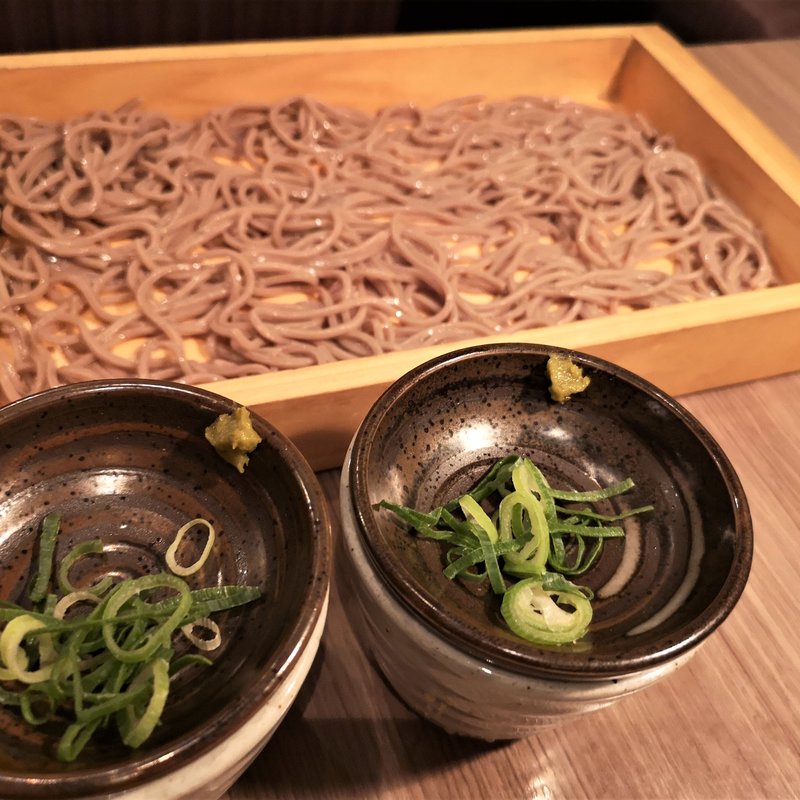 名物！！板そば(水七輪炭火 焼肉 北浜 にくや)